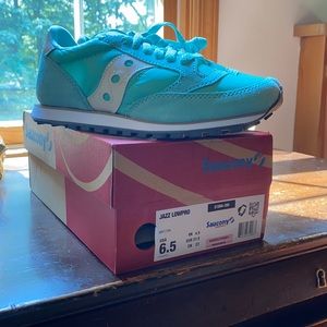 NIB Saucony Jazz Lowpro Mint Sneakers